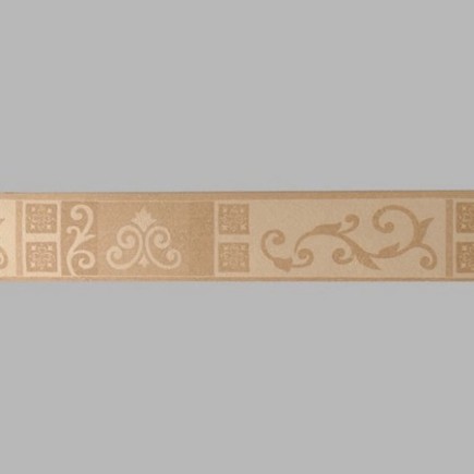 behangrand kleur beige ornamenten 13 cm x 5 meter