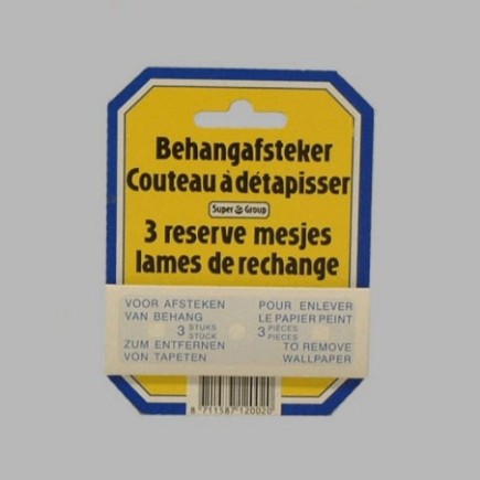 reserve mesjes behang afsteker