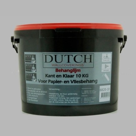 behanglijm kant en klaar Dutch 10 kg papier en vliesbehang
