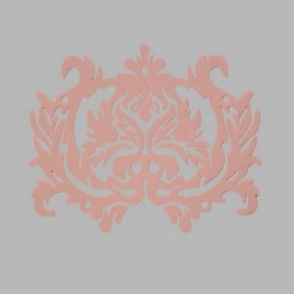 ornament sjabloon transparant 15 x 21 cm afwasbaar