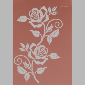 rozelaar sjabloon transparant 21 x 29,7 cm afwasbaar