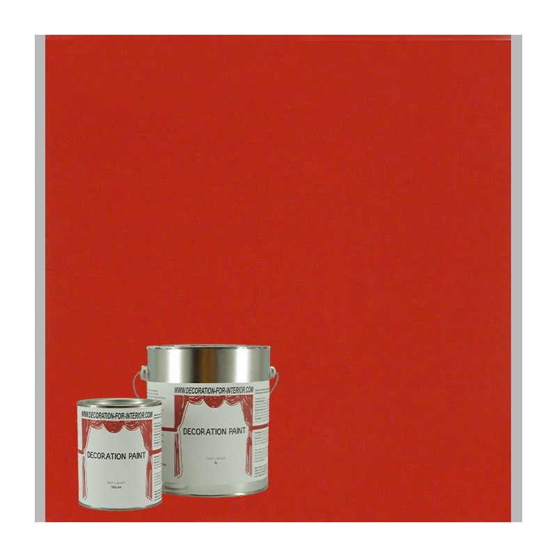 Satin lakverf MEDICI RED DECORATION PAINT