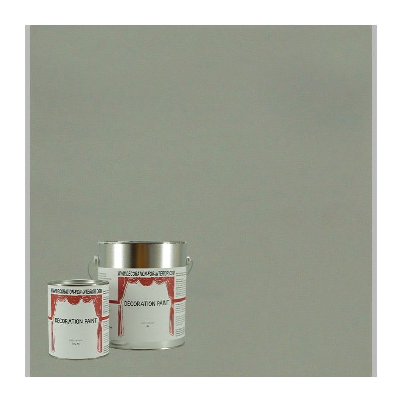 Satin lakverf MONTMARTRE GREY DECORATION PAINT