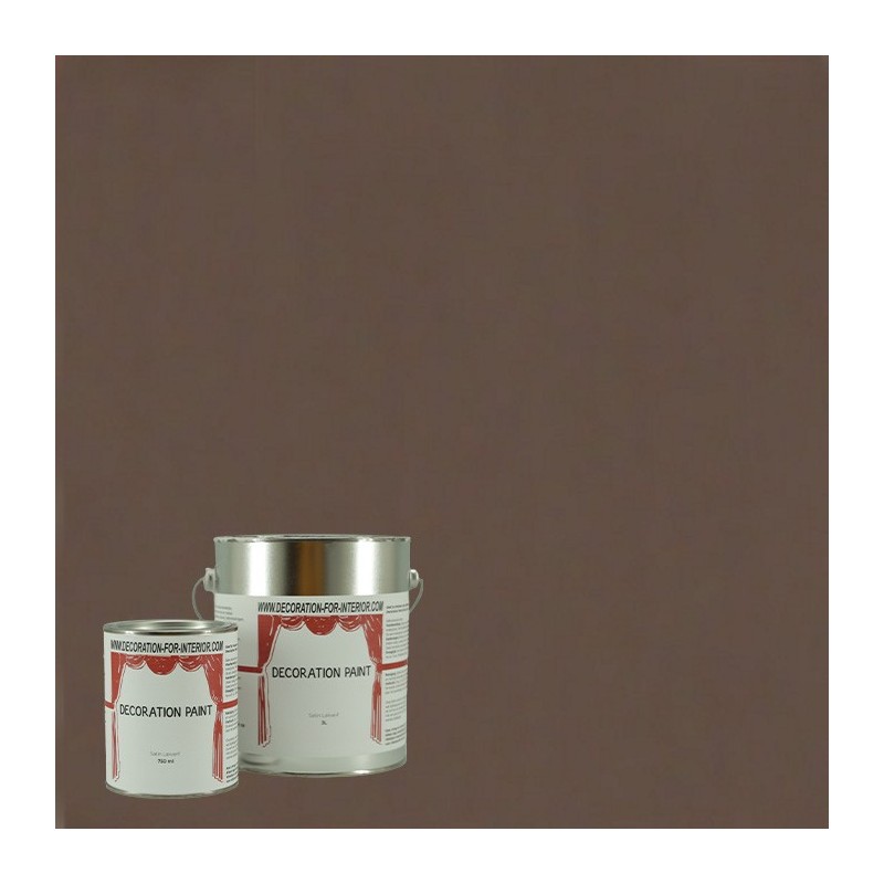 Satin lakverf UMBER BROWN DECORATION PAINT