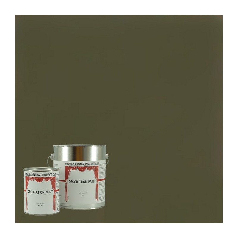 Satin lakverf OLIVE GREEN DECORATION PAINT
