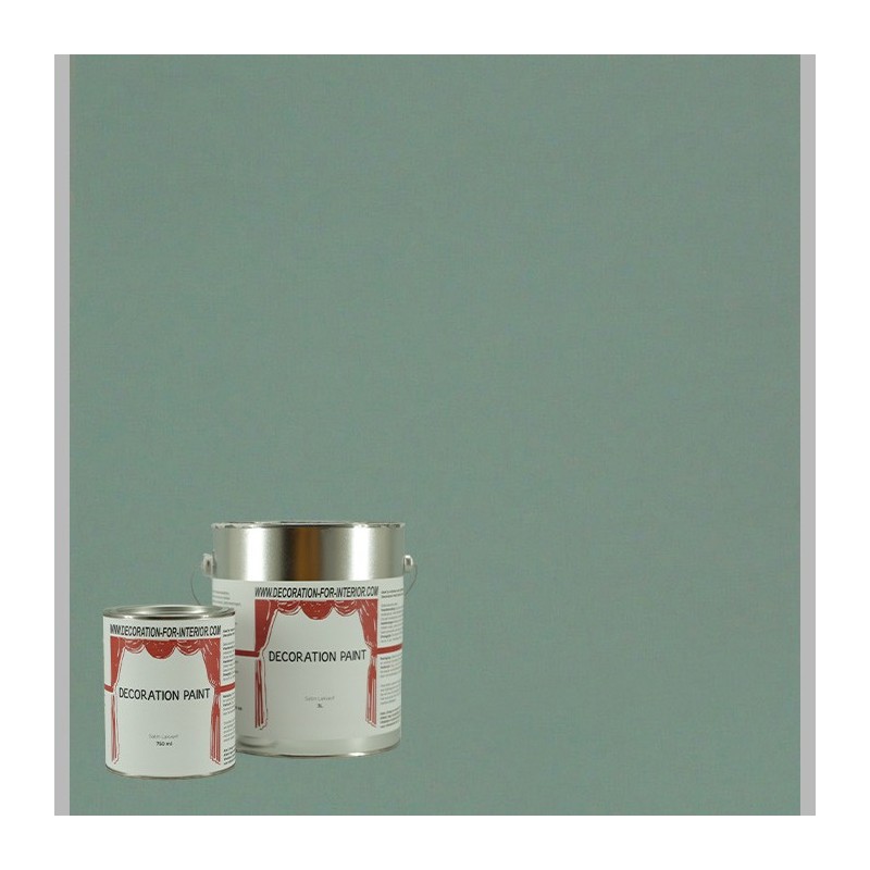 Satin lakverf PEYOTE GREEN DECORATION PAINT