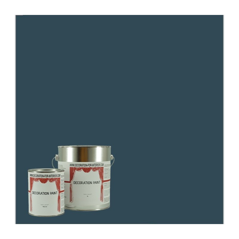 Satin lakverf VERDURE BLUE DECORATION PAINT