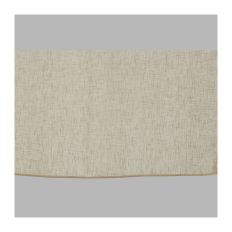 Inbetween gordijn Umber Brown met loodveter hoogte 300 cm