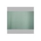 Inbetween gordijn Batist mint polyester en linnen Hoogte 295 cm