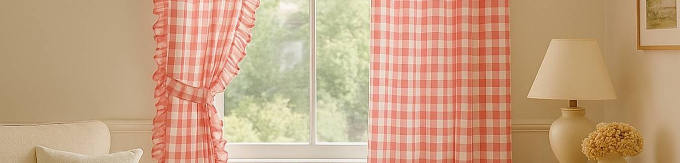 Bonne Femme Curtains – Sheer Ruffled Elegance
