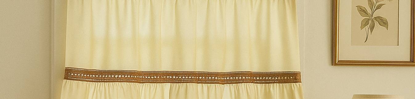 Valances – Stylish light filtering window décor