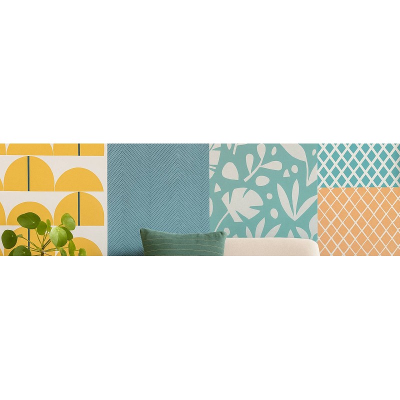 Papier peint – Créativité et couleur au mur